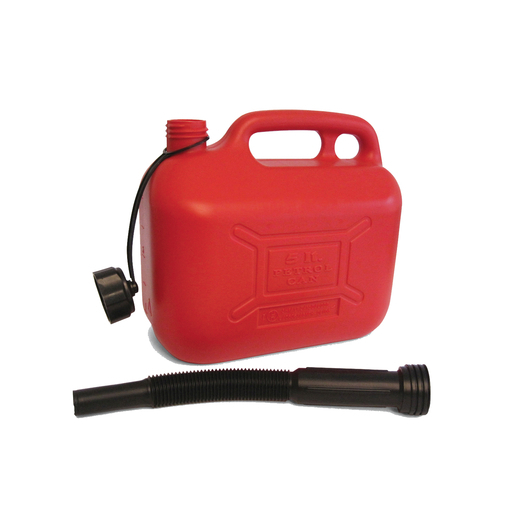 Jerrican - Plastique - 5 L - Rouge Jerrican - Plastique - 5 L - Rouge
