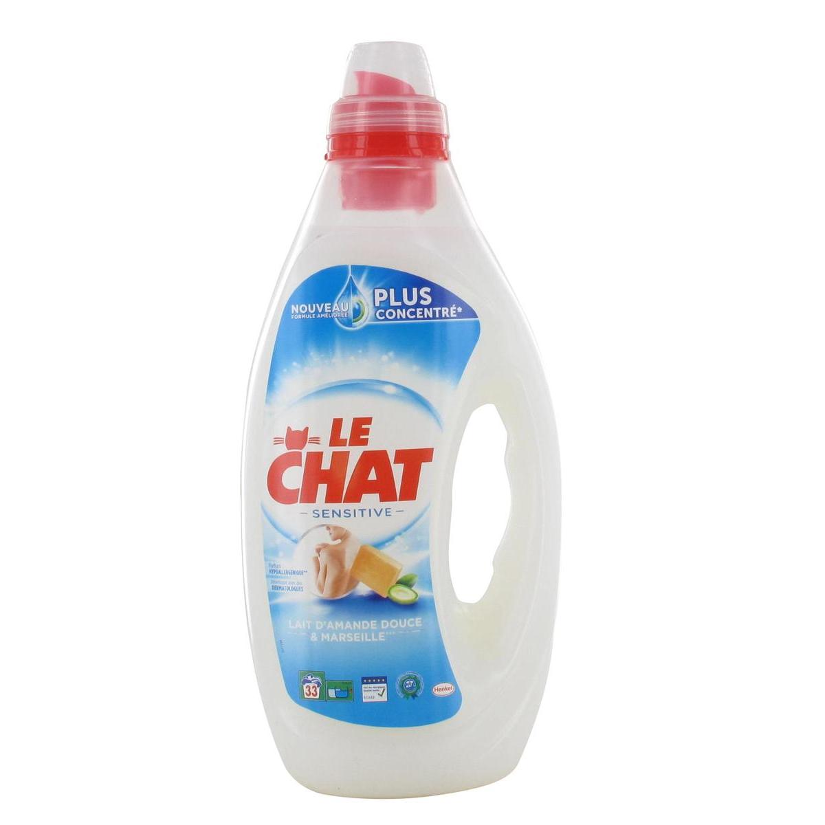 Le Chat Lessive Liquide Sensitive