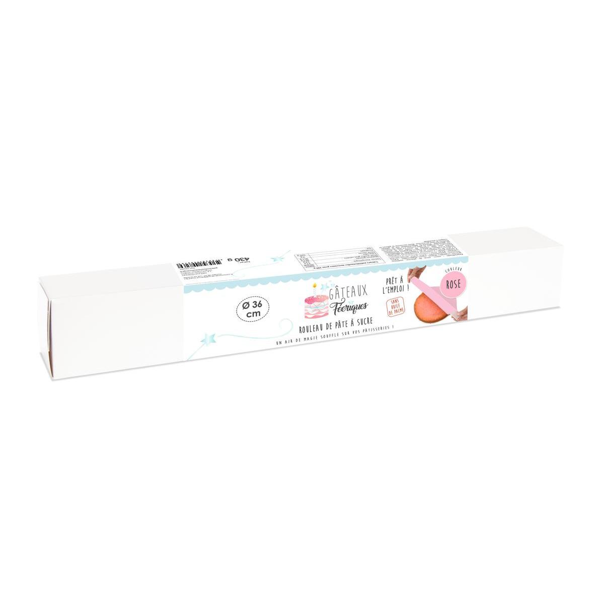Rouleau De Pate A Sucre Neutre 430 G Differents Modeles Rose Patisserie Decoration De Gateau La Foir Fouille