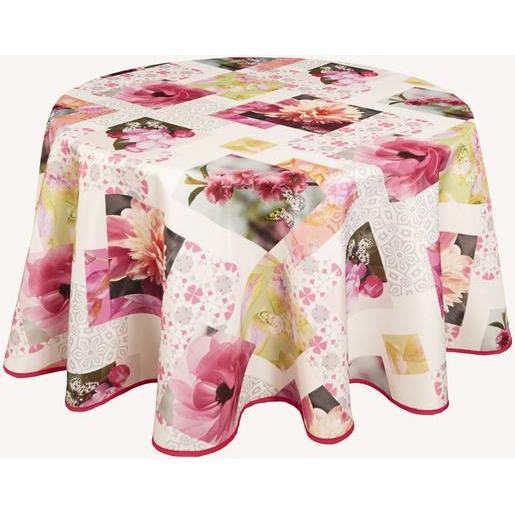 Toile Ciree Ronde Rose Linge De Table La Foir Fouille
