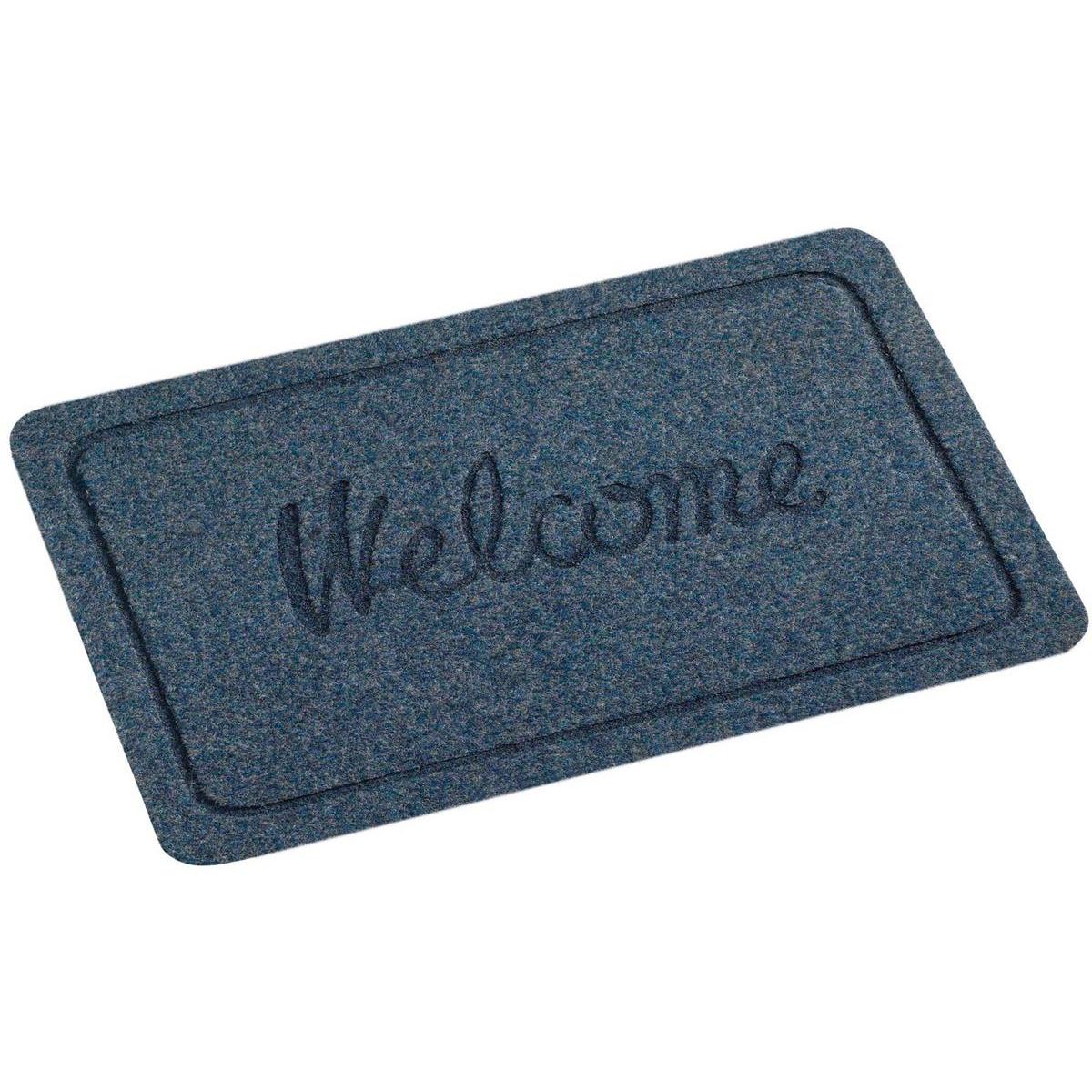 Tapis Welcome - Polypropylène - 60 x 40 cm - Noir, bleu ou marron Tapis Welcome - Polypropylène - 60 x 40 cm - Noir, bleu ou marron