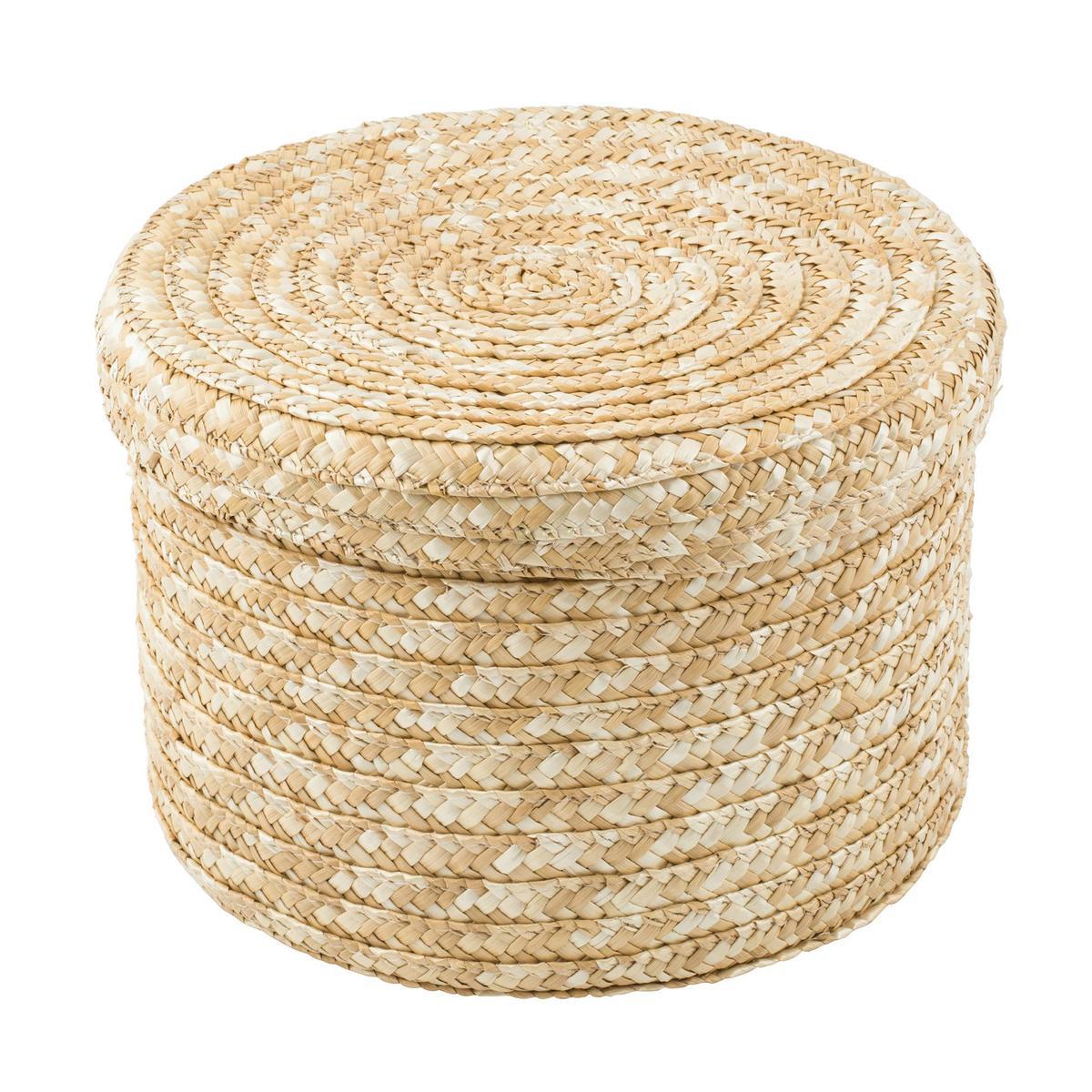 Panier tressé - ø 26 x H 18 cm Panier tressé - ø 26 x H 18 cm