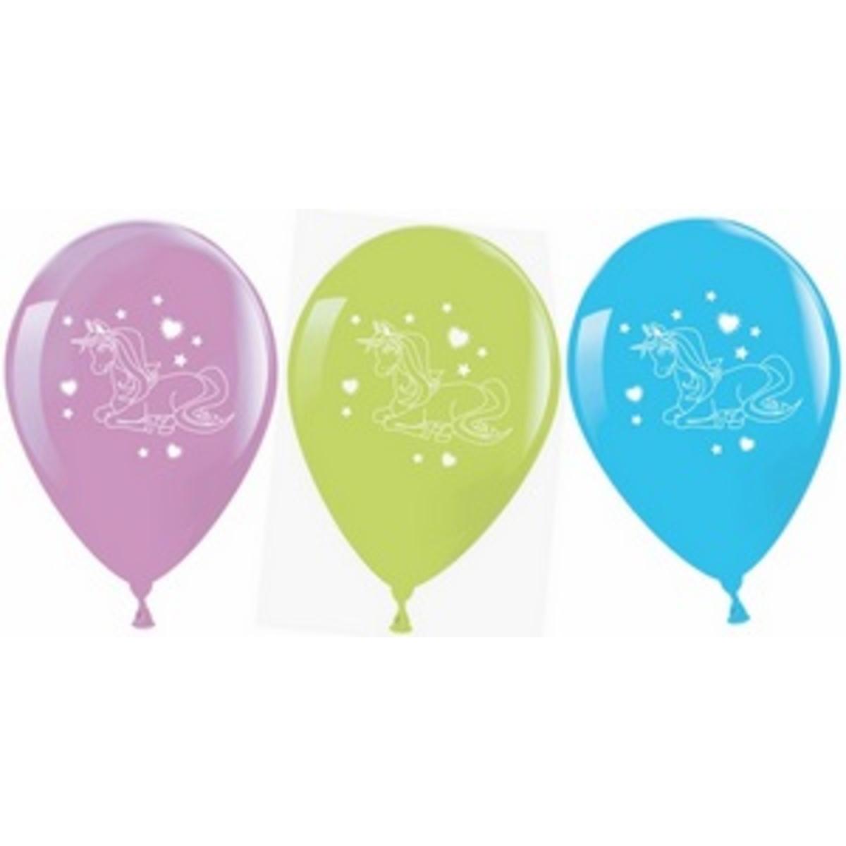 Licorne Ballons 23 Cm X 8 Vaisselle Jetable La Foir Fouille