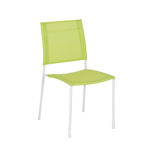 Chaise Acier Textilene Vert Mobilier De Jardin La Foir