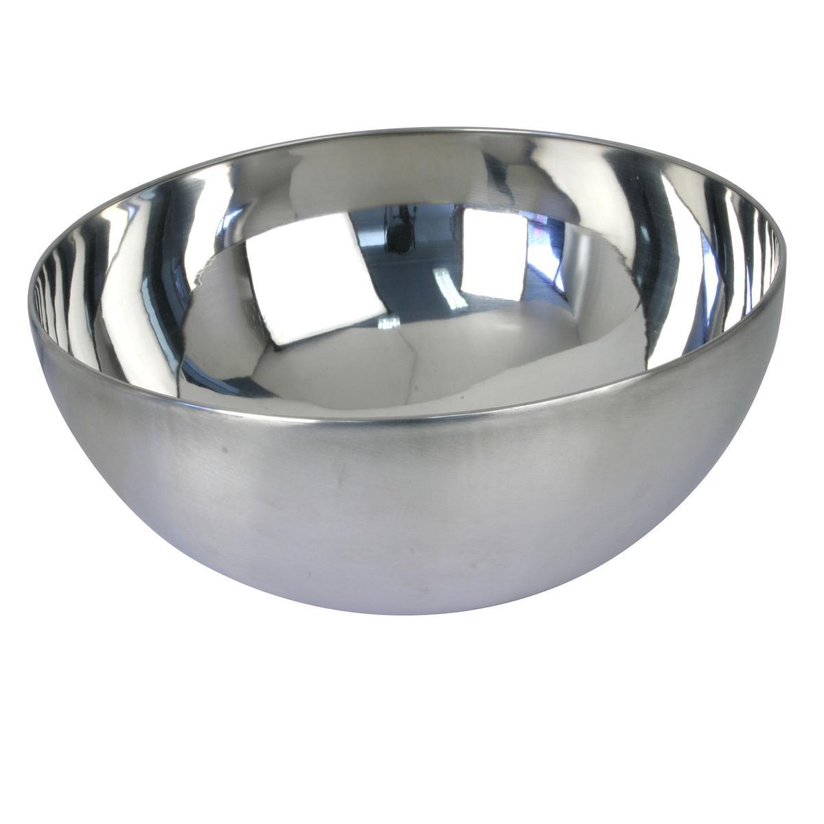 Saladier de luxe - Acier inoxydable - Diamètre 36 cm - Gris Saladier de luxe - Acier inoxydable - Diamètre 36 cm - Gris
