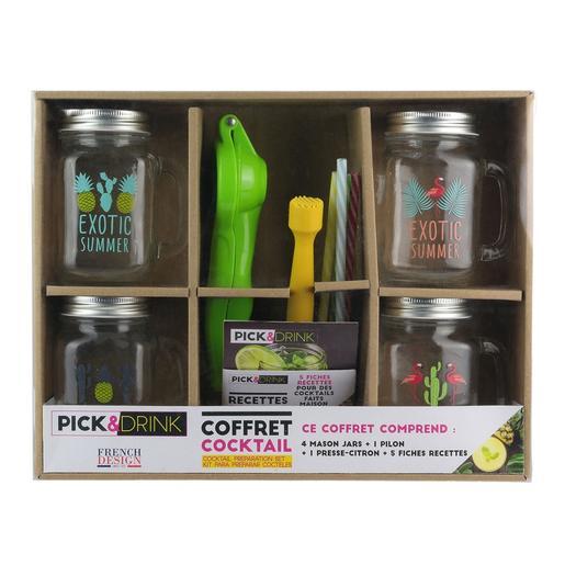 Coffret Mojito 4 Verres Materiel De Cuisine La Foir Fouille