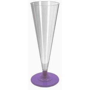 Flûtes a socle amethyste 20 cl x 8 pièces