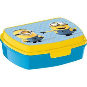 Boîte à goûter Minions - Plastique - - Multicolore