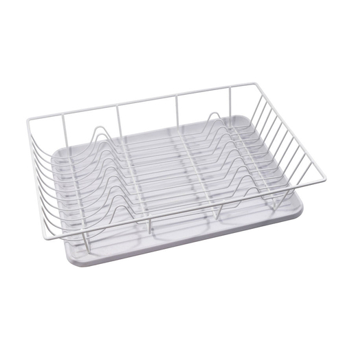 Egouttoir Vaisselle Acier Blanc Materiel De Cuisine La