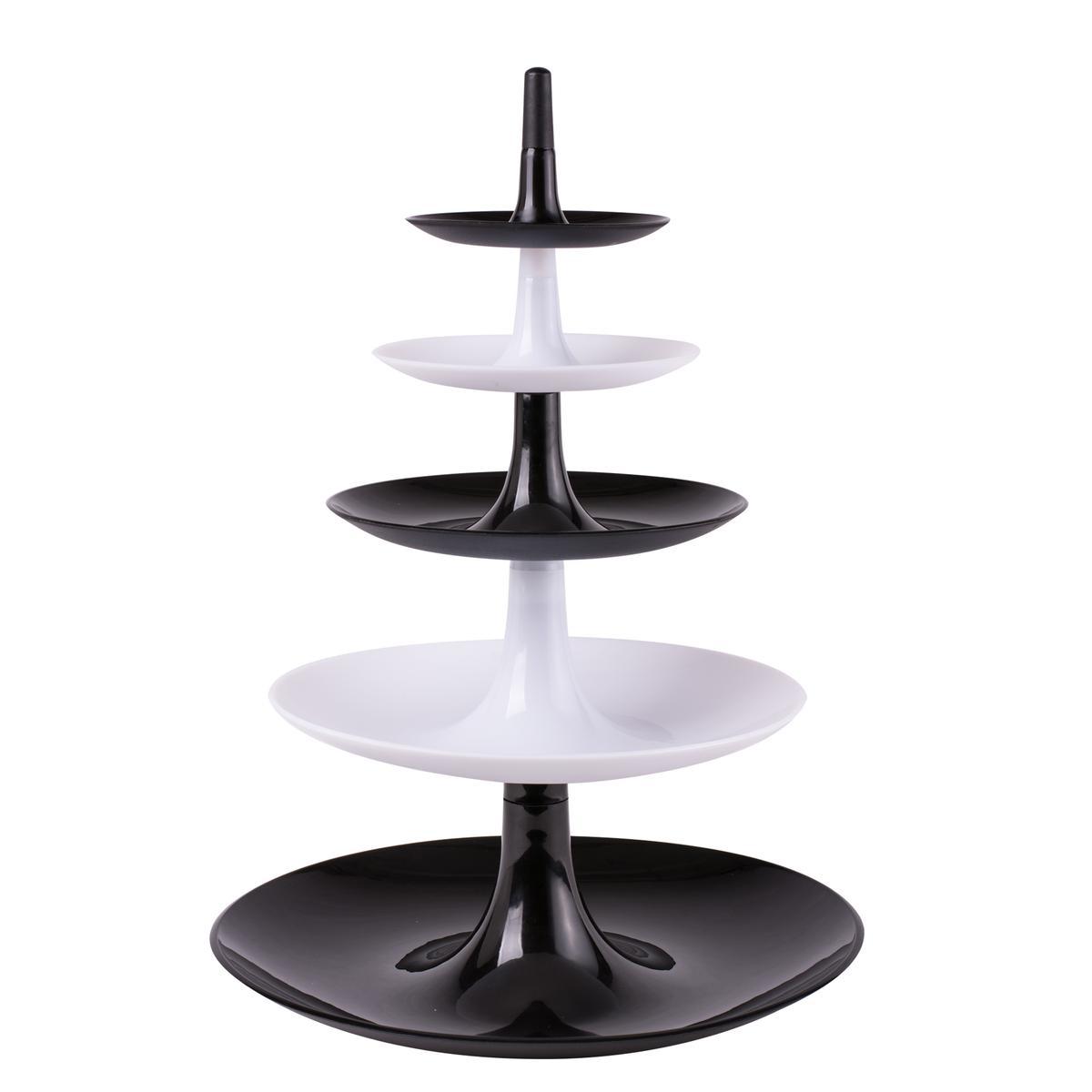 Support A Gateaux Et Biscuits Polypropylene Blanc Noir Plats De Presentation Corbeilles Dessous De Plats Plateaux La Foir Fouille