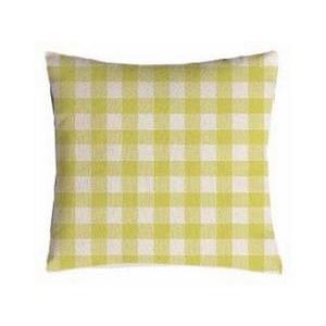 Coussin imprimé vichy - 40 x 40 cm - Vert - K.KOON