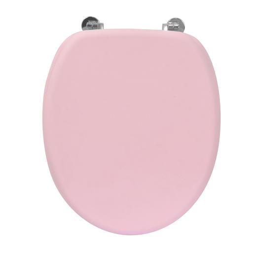 Abattant wc paillette clearance rose