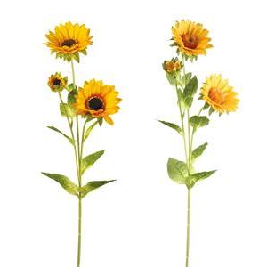 Tige de Tournesol - H 65 cm - Jaune