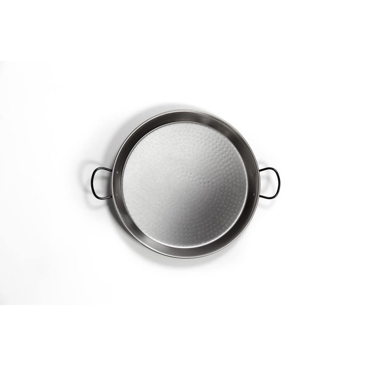 Plat à paella - Acier poli - Ø 46 cm - Gris Plat à paella - Acier poli - Ø 46 cm - Gris