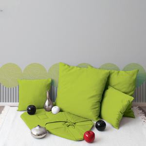 Coussin - 100% polyester - 40 x 40 cm - Vert