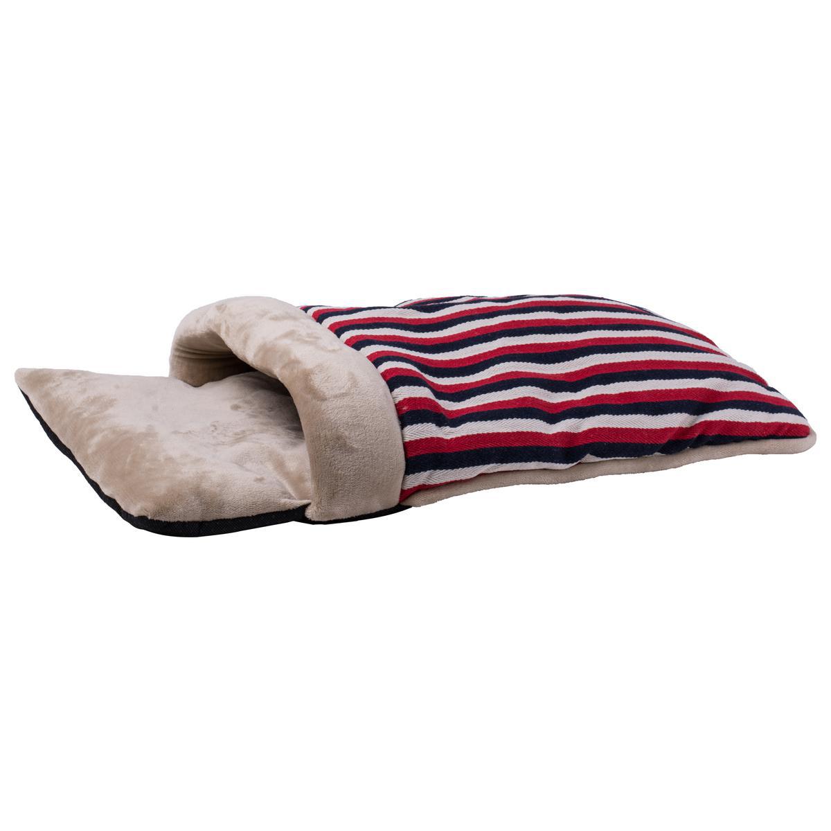 Chaussette chat - 100 % Polyester - L 67 cm - Rouge, noir et blanc Chaussette chat - 100 % Polyester - L 67 cm - Rouge, noir et blanc
