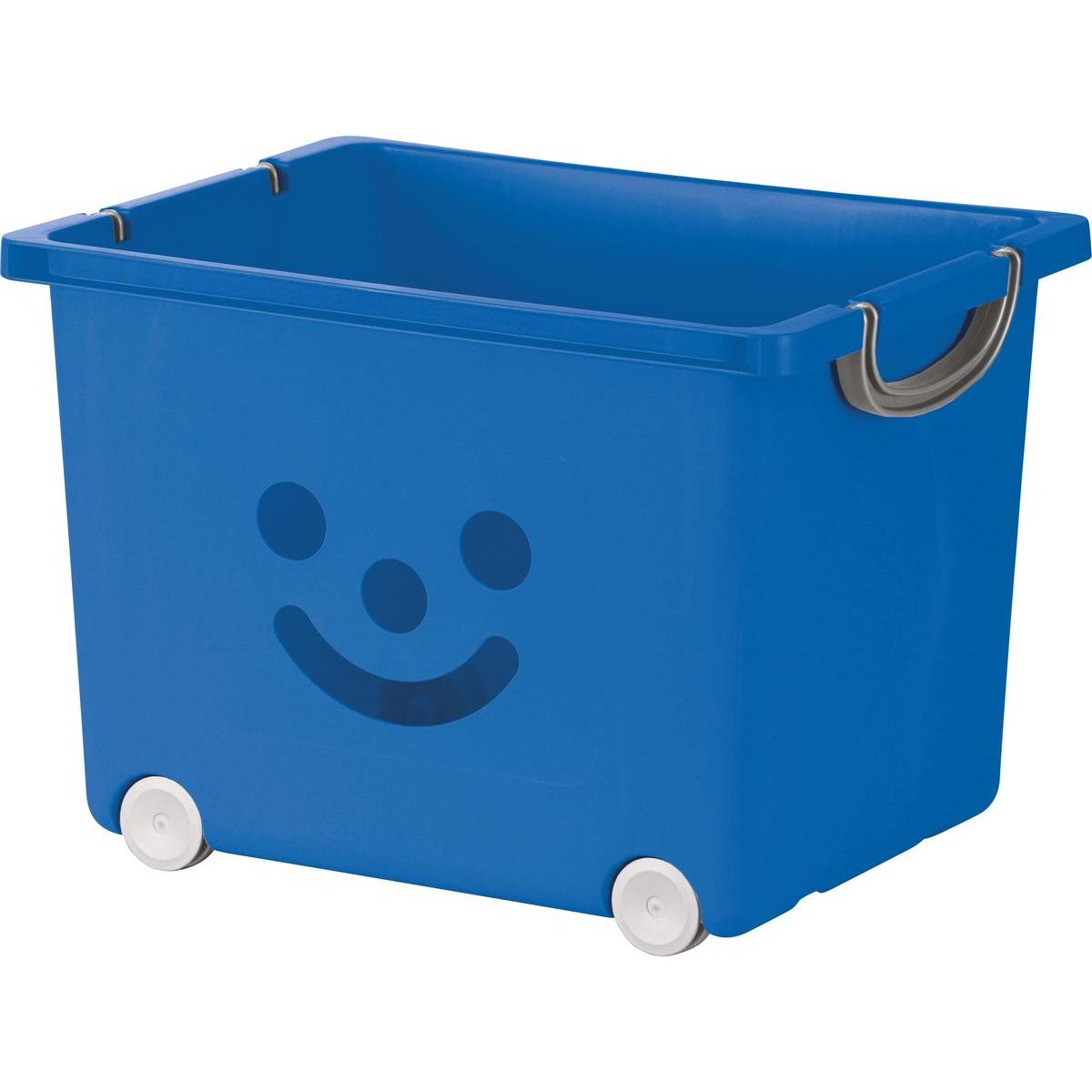 Coffre de rangement pour enfant - Bleu - Rangement plastique | La  Foir'Fouille