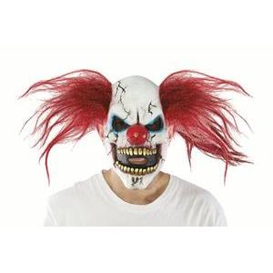 Masque clown diabolique - Taille adulte