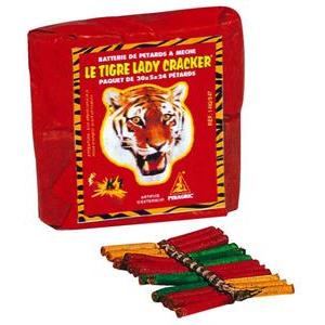 Pétards Le Tigre lady cracker