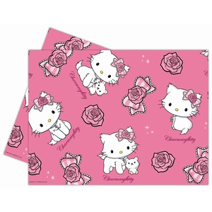 Nappe Charmmy Kitty en plastique - 120 x 180 cm - Multicolore