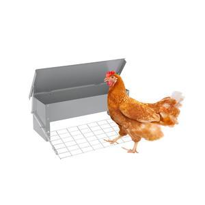 Mangeoire à pédale pour poules - 51 x H 19 x 39 cm - Spot&Flash