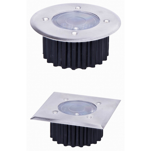2 mini spots solaires - Ø 8 x H 3,5 cm 2 mini spots solaires - Ø 8 x H 3,5 cm