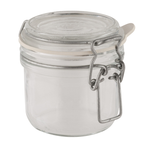 Bocal Fido Terrina Verre Blanc Materiel De Cuisine La Foir