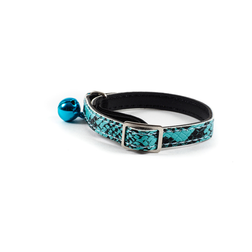 Collier pour chat effet croco - L 31 cm Collier pour chat effet croco - L 31 cm