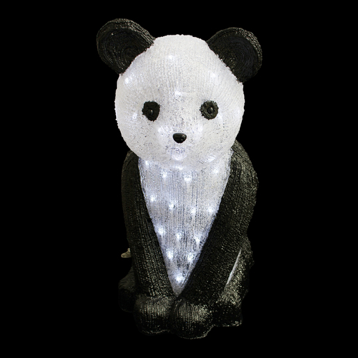 Panda Noir Blanc Deco De Noel Pour L Exterieur La Foir Fouille