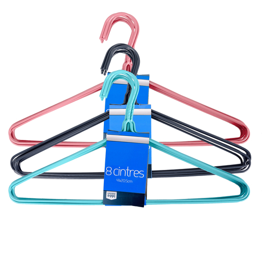 Lot De 8 Cintres Fils En Metal Differents Coloris Cintres La