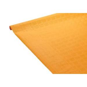 Nappe damassée - L 6 m - Orange fluo