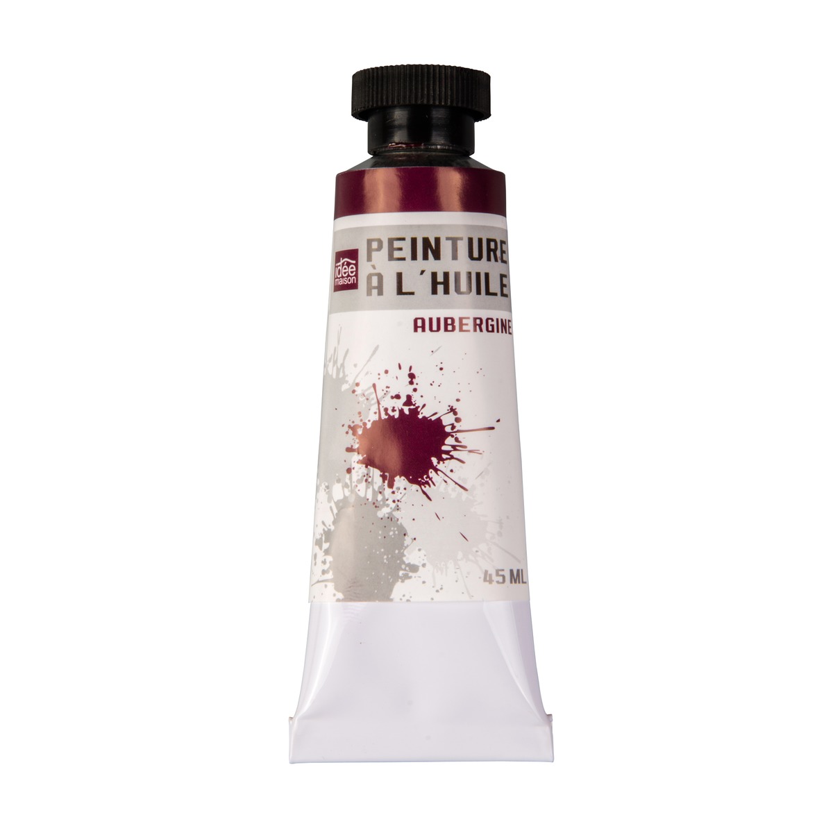 Tube de peinture à l'huile - 45 ml - Violet aubergine Tube de peinture à l'huile - 45 ml - Violet aubergine