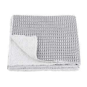 Plaid blanc - 125 x 150 cm