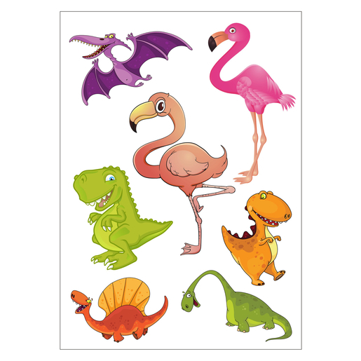 Stickers Enfant Papier Et Pvc Multicolore Stickers Et