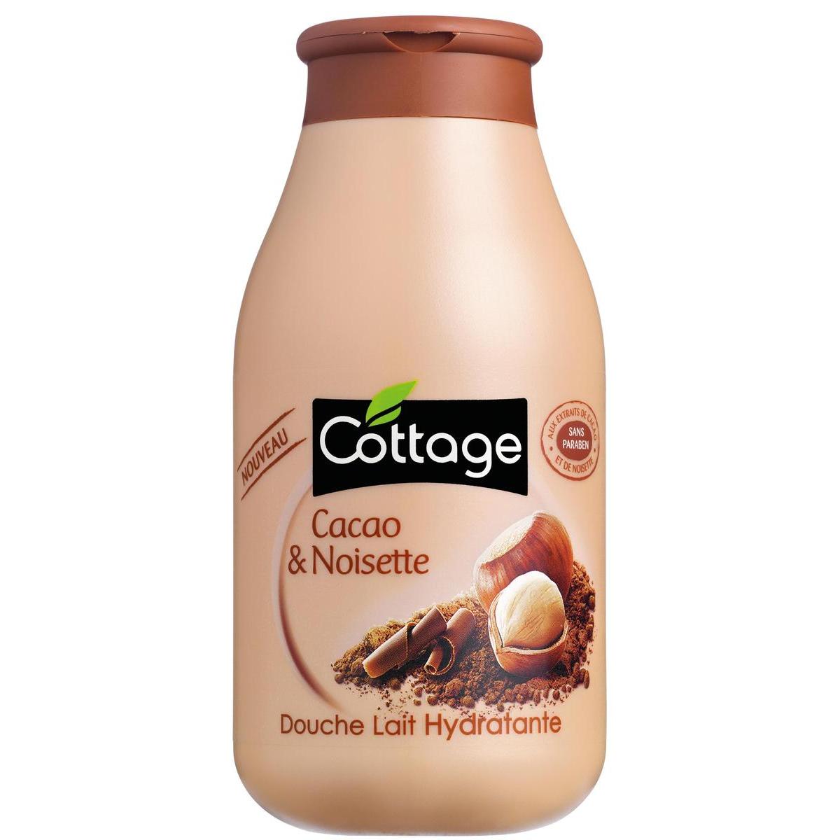 Gel douche Cottage cacao noisette - 250 ml