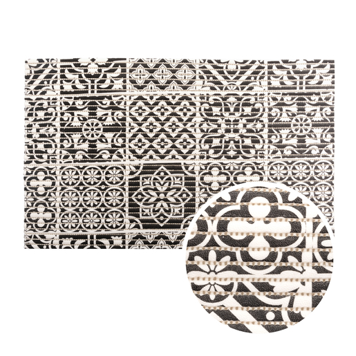 Tapis Antiderapant Imitation Carreaux De Ciments Pvc 65 X 40