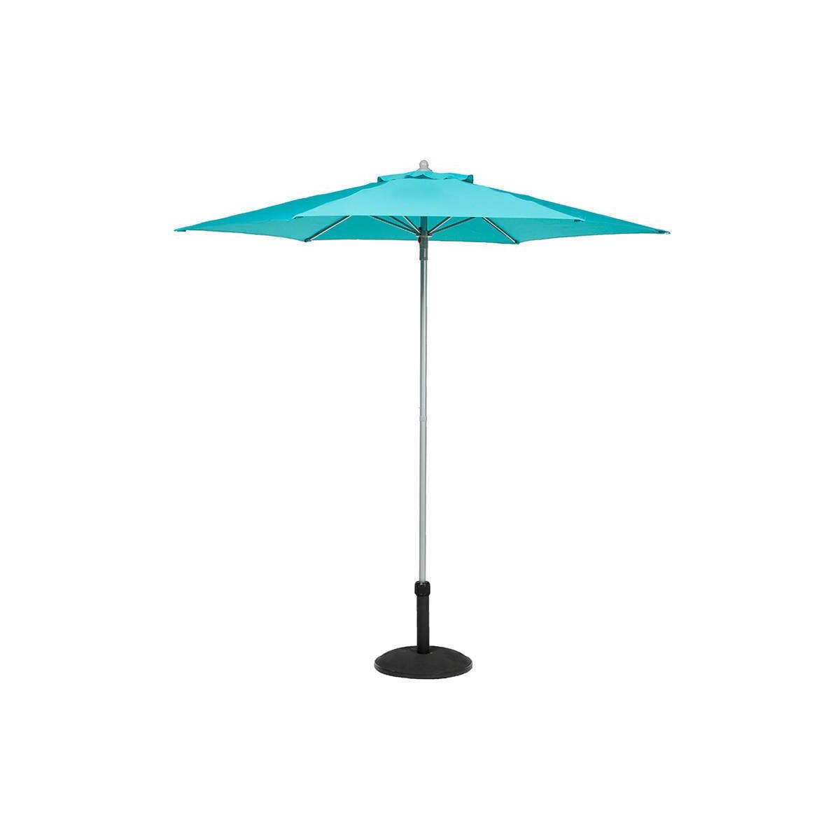 Parasol Anzio - ø 2.3 x H 2.2 m - Bleu lagon - HESPERIDE