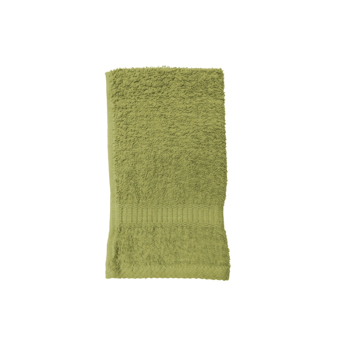 Serviette de toilette - 30 x 50 cm - Vert fougère