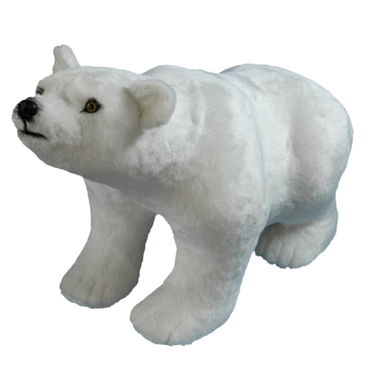 Bebe Ours Polaire 96 X 40 X 60 Cm Blanc Animaux Et Sujets De Noel La Foir Fouille Bebe Ours Polaire 96 X 40 X 60 Cm Blanc Animaux Et Sujets De Noel La Foir Fouille