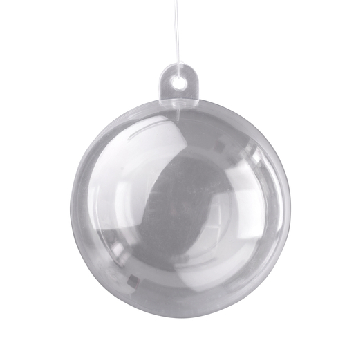 Boule De Noël Transparente Loisirs Créatifs La Foirfouille