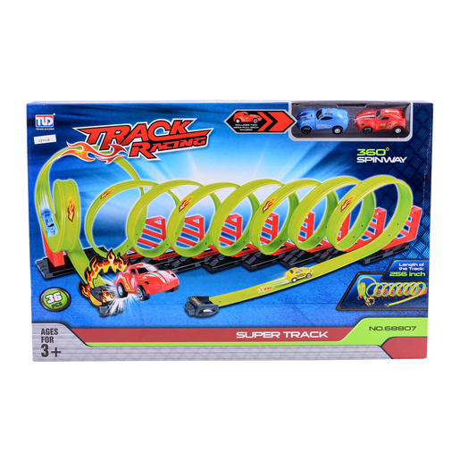 Circuit Avec Voitures Multicolore Jouets Pour Garcon La Foir
