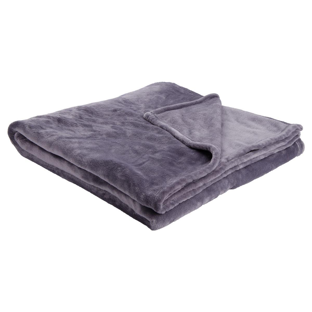 Plaid - 150 x 200 cm - Gris Plaid - 150 x 200 cm - Gris