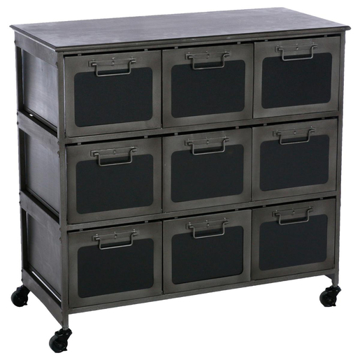 Commode 9 Tiroirs Zaret Meubles De Rangement Pour La Salle A Manger La Foir Fouille