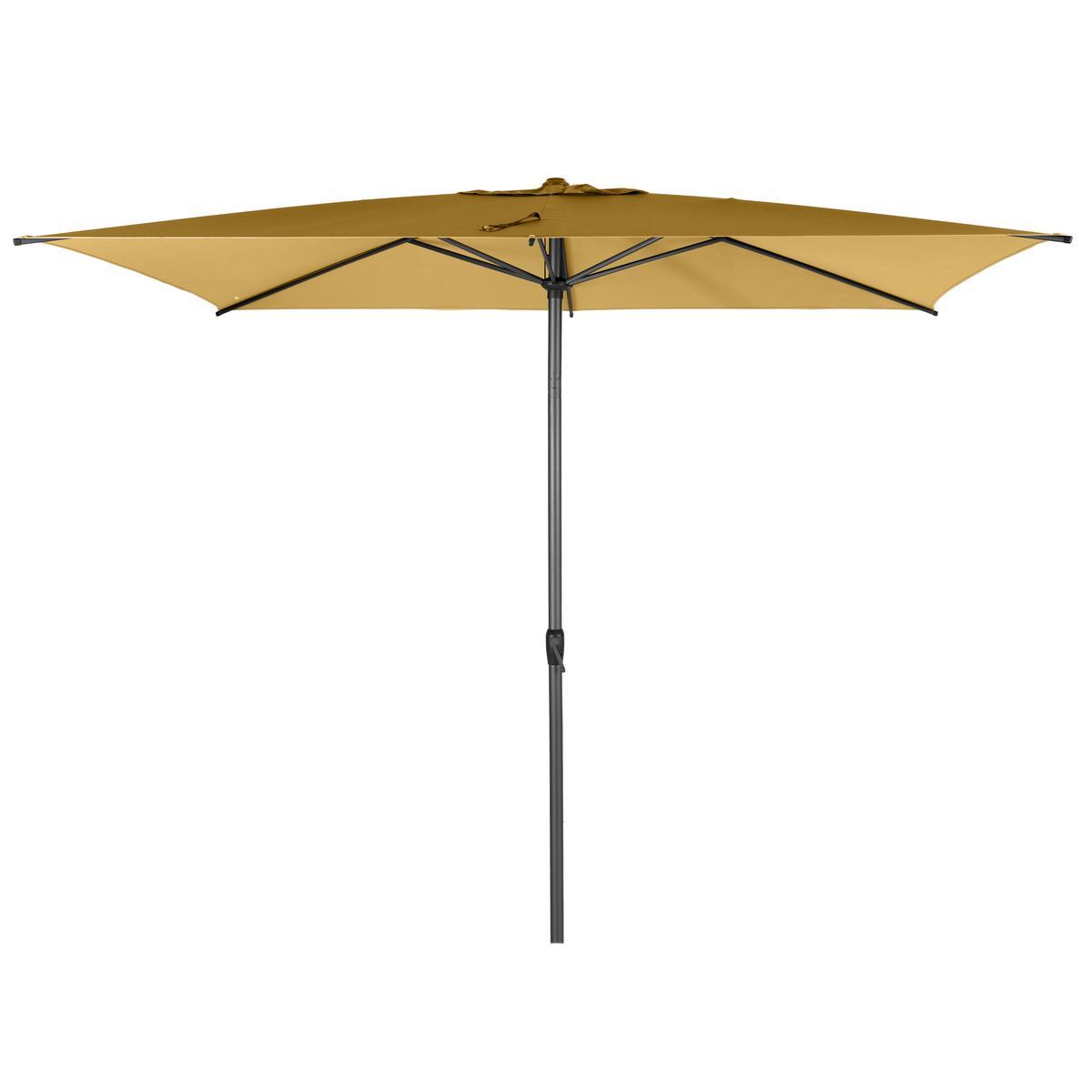 parasol loompa 2 x 3 m jaune hesperide parasols voiles d ombrage la foir fouille