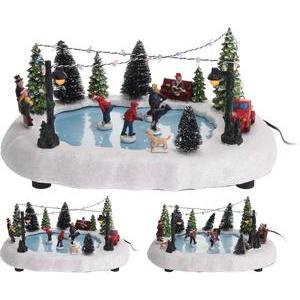 Village de Noël - 32 x 23 x 15 cm