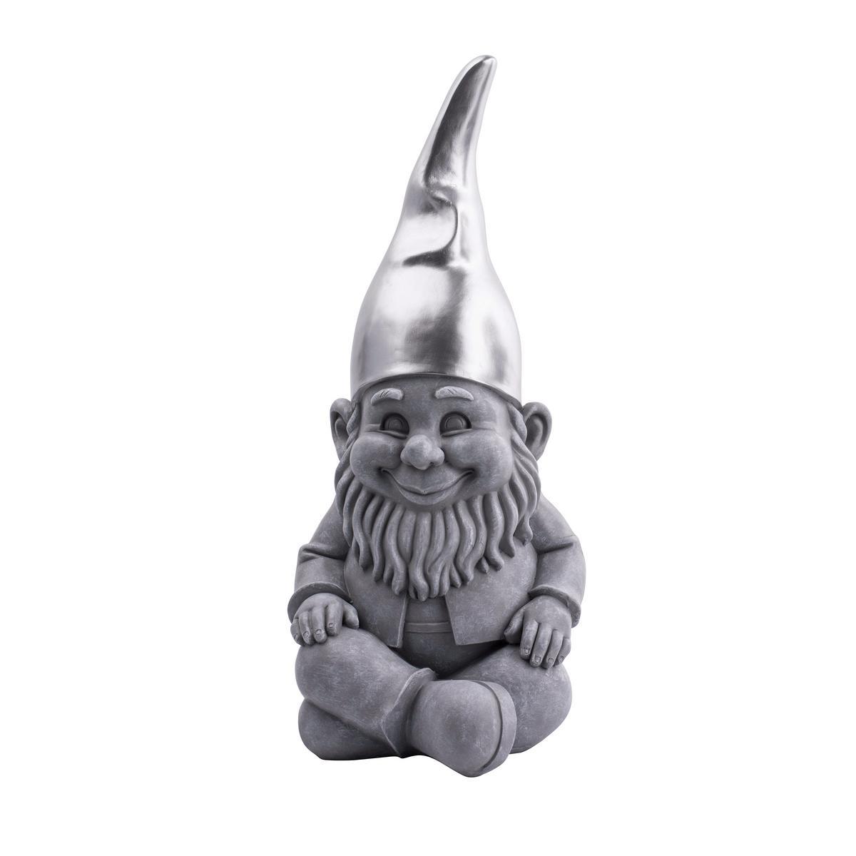 NAIN ASSIS POLYRESINE GRIS H42 NAIN ASSIS POLYRESINE GRIS H42