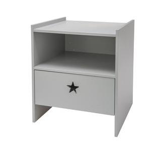 Chevet Gris Meubles De Chambre La Foir Fouille