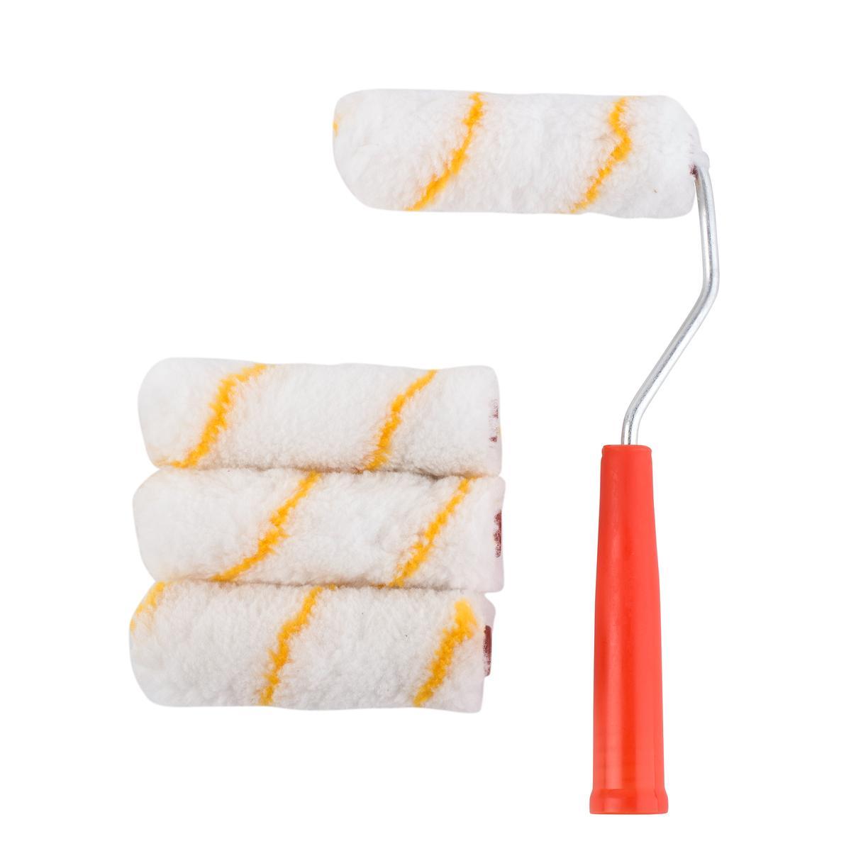Kit peinture 1 manche + 4 rouleaux Kit peinture 1 manche + 4 rouleaux