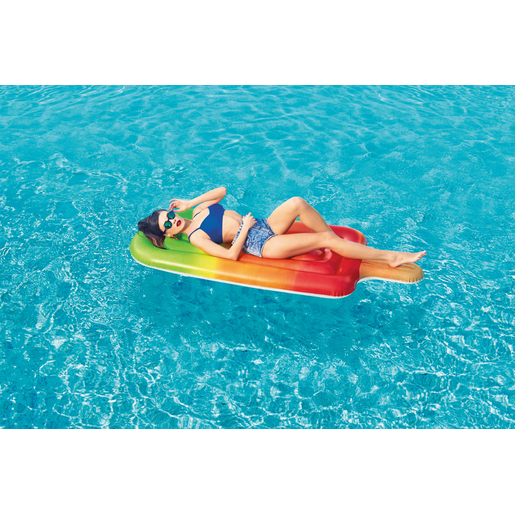 Matelas Gonflable Glace 180 X H 17 5 X 75 Cm Multicolore Produits Divers La Foir Fouille