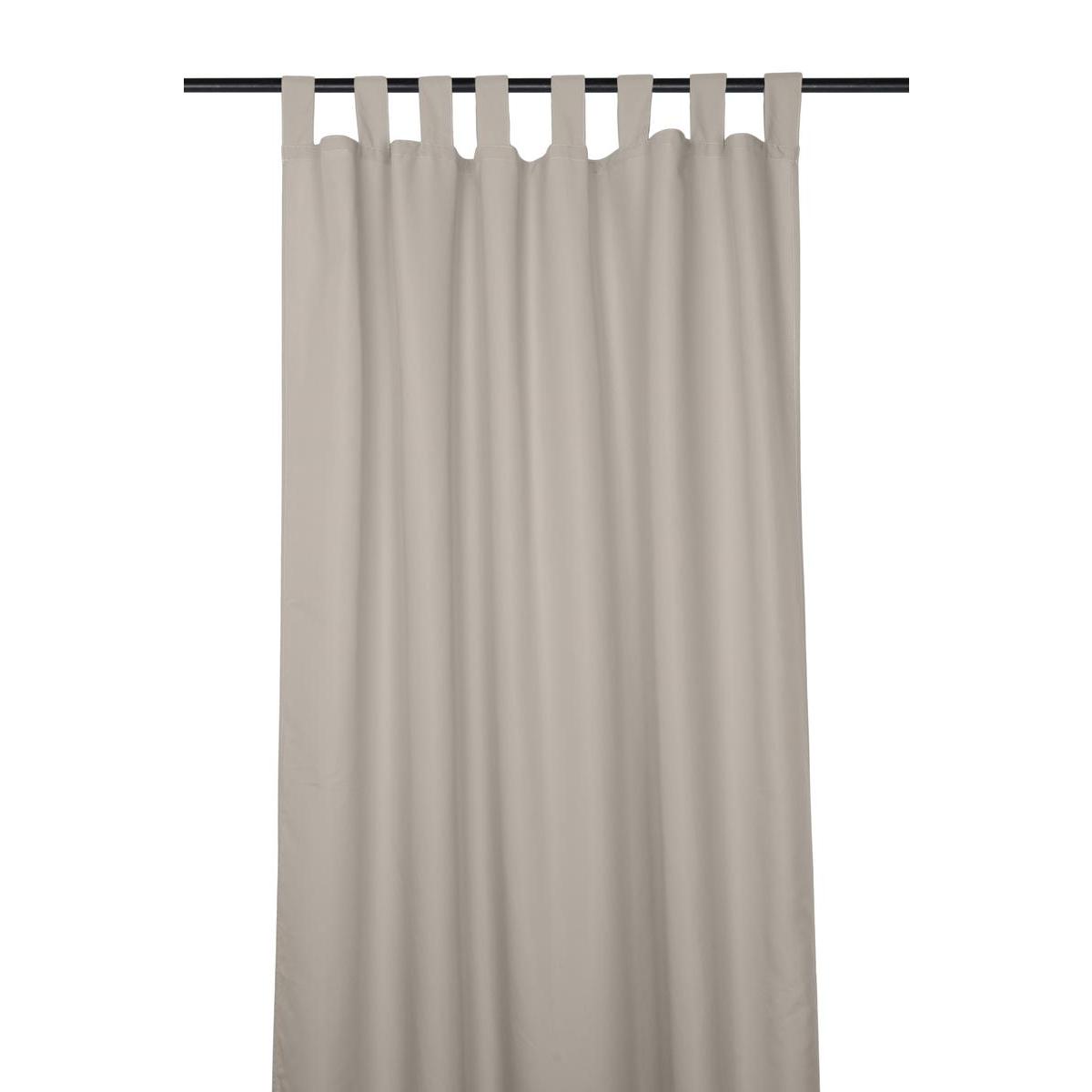 Rideau Jackson - L 260 x l 135 cm - Beige taupe